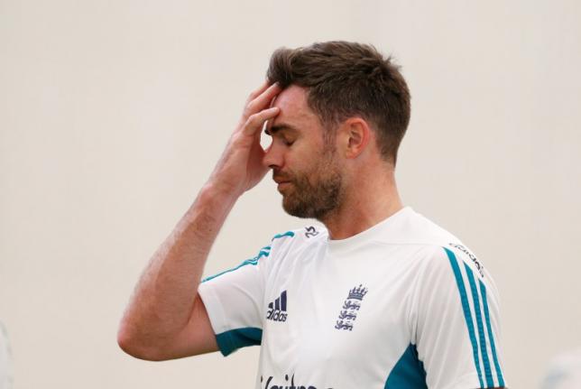 Britain Cricket - England Nets - Lord's - 12/7/16nEngland's James Anderson during netsnAction Images via Reuters / Andrew BoyersnLivepicnEDITORIAL USE ONLY. - RTSHKKM