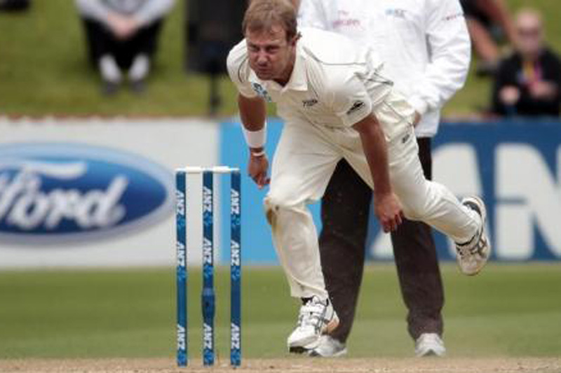 New Zealand's fast bowler Neil Wagner bowls during First Test cricket match against Zimbabwe at Queen's Sports Club in Zimbabwe on Thursday, July 28, 2016. Photo: Reuters