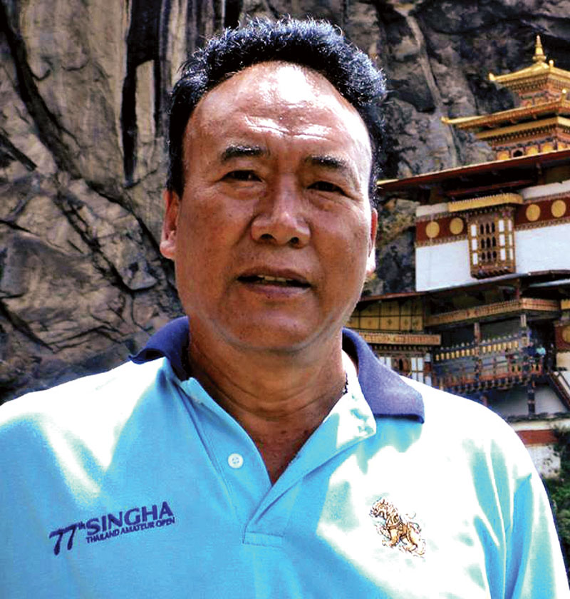 Nepal Golf Association General Secretary Tashi Ghale. Photo: THT