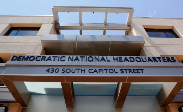 The headquarters of the Democratic National Committee is seen in Washington, U.S. June 14, 2016. REUTERS/Gary Cameron/Files