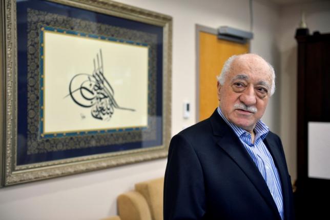 U.S. based cleric Fethullah Gulen at his home in Saylorsburg, Pennsylvania, U.S. July 29, 2016.  REUTERS/Charles Mostoller