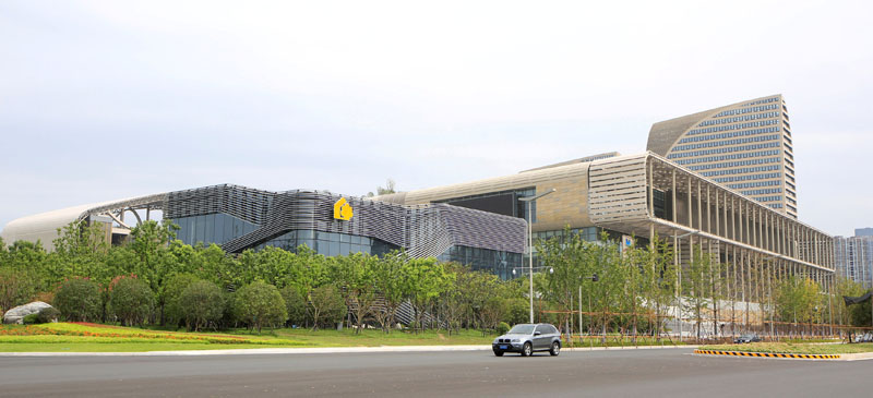 The buildings of a conference centre, where the G20 summit will be held, is pictured in Hangzhou, Zhejiang province, China, on August 3, 2016. Photo: Reuters