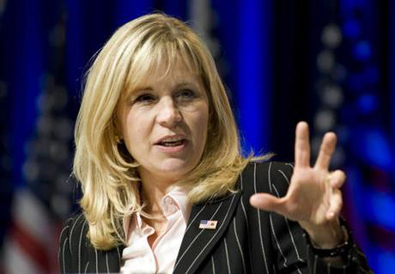 File - Liz Cheney addresses the Conservative Political Action Conference in Washington, on February 18, 2010. Photo: AP