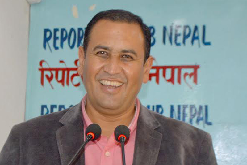 Nepali Congress leader Ramhari Khatiwada. Photo: Reporters' Club