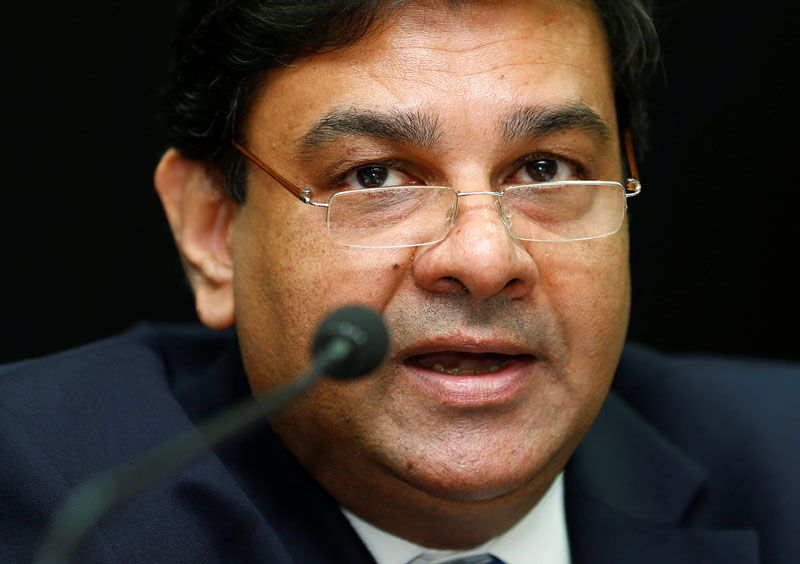 Reserve Bank of India (RBI) Deputy Governor Urjit Patel attends a news conference after the bi-monthly monetary policy review in Mumbai, India, on August 9, 2016. Photo: Reuters