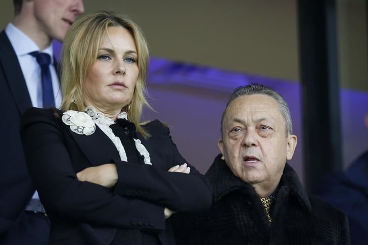 Britain Football Soccer - West Bromwich Albion v West Ham United - Premier League - The Hawthorns - 16/17 - 17/9/16nWest Ham co chairman David Sullivan in the standsnAction Images via Reuters / Matthew Childs