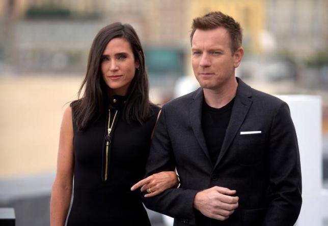 Actor Ewan McGregor (R) and actor Jennifer Connelly take part in a photocall to promote the feature film American Pastoral at the San Sebastian Film Festival, in San Sebastian, northern Spain September 23, 2016. REUTERS/Vincent West