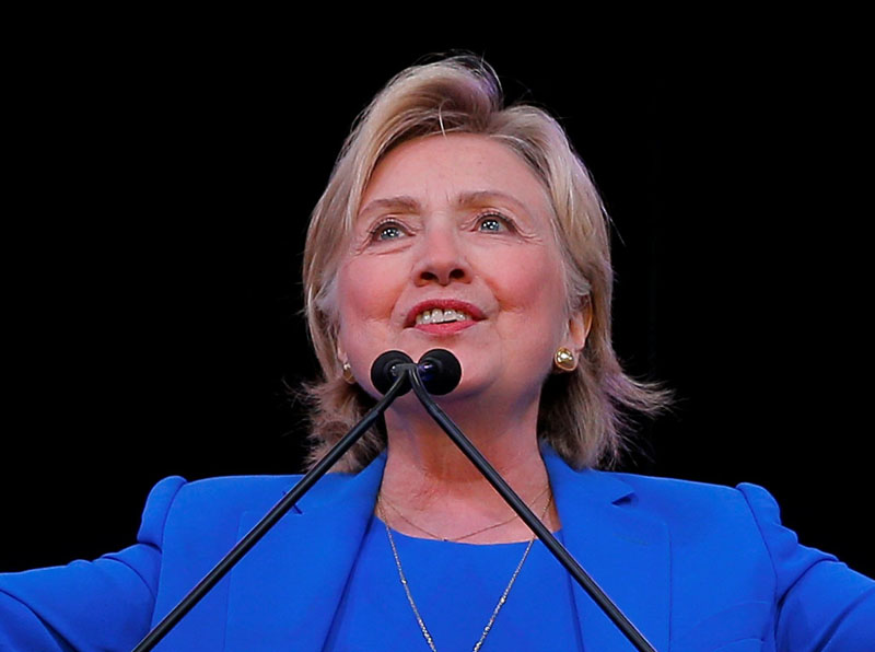 US Democratic presidential candidate Hillary Clinton speaks to the Annual Session of the National Baptist Convention in Kansas City, Missouri, United States, on September 8, 2016. Photo: Reuters