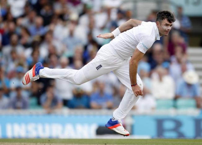 Britain Cricket - England v Pakistan - Fourth Test - Kia Oval - 13/8/16nEngland's James Anderson in actionnAction Images via Reuters / Paul Childs/ Livepic