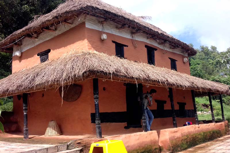 The house where Kavi Shiromani Lekhanath Paudyal's was born, in Arghau Archale village in Kaski district, as pictured on Monday, September 05, 2016. Preparations are being made to develop the village, including Paudyal's house, as an attraction for literary tourists. Photo: RSS