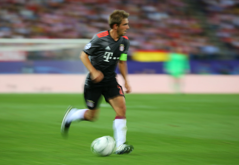 Bayern Munich's Philipp Lahm in action. Photo: Reuters