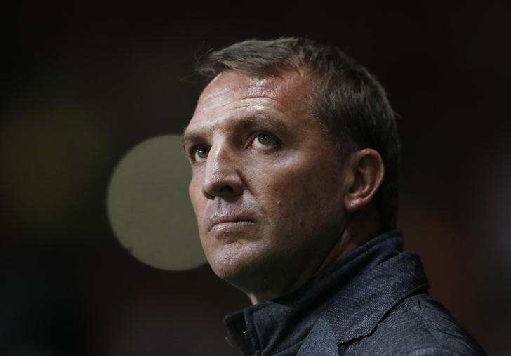 Britain Football Soccer - Celtic v Borussia Monchengladbach - UEFA Champions League Group Stage - Group C - Celtic Park, Glasgow, Scotland  - 19/10/16nCeltic manager Brendan Rodgers before the gamenAction Images via Reuters / Lee Smith/ Livepic