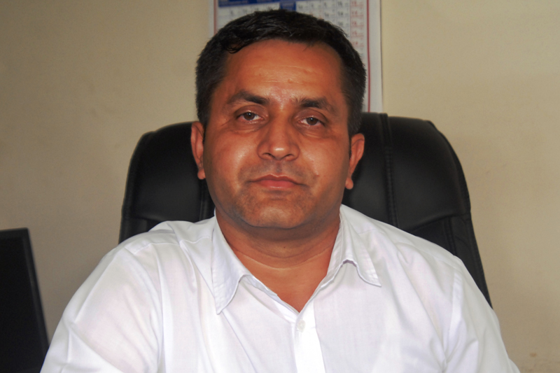 Govinda Prasad Sharma, New Director of the Project for Agriculture Commercialisation and Trade (PACT) of the Ministry of Agricultural Development. Photo: PACT