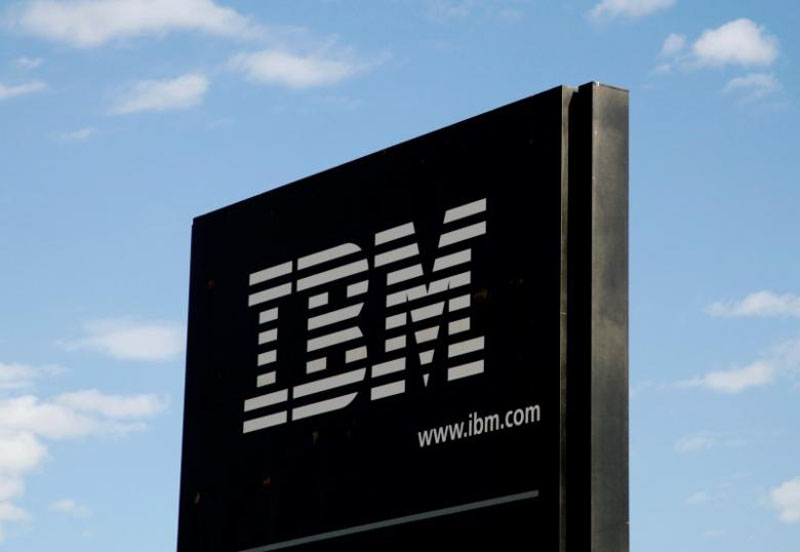 The sign at the IBM facility near Boulder, Colorado, on September 8, 2009. Photo: Reuters