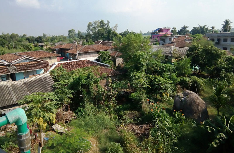 A view of Najapur settlement, which is fully literate and is set to be declared a model village, in Chandrapur Municipality, Rautahat, on Monday, October 17, 2016. Photo: THT