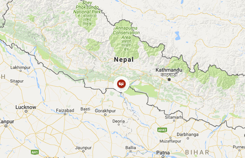 10 persons injured in a bus accident in Nawalparasi district.
