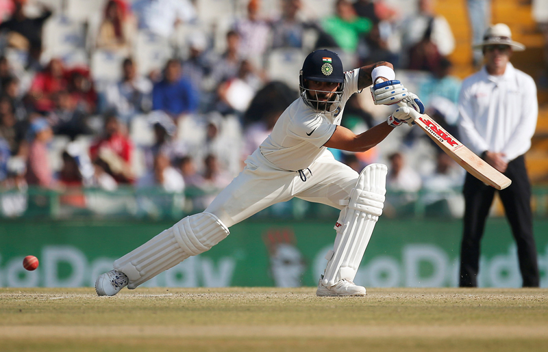 India's Virat Kohli plays a shot. Photo: Reuters