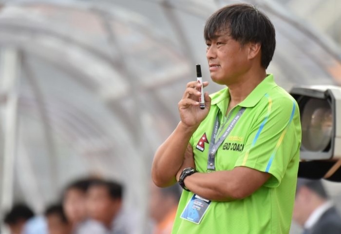 Nepal head coach Koji Gyotoku. Photo: AFC