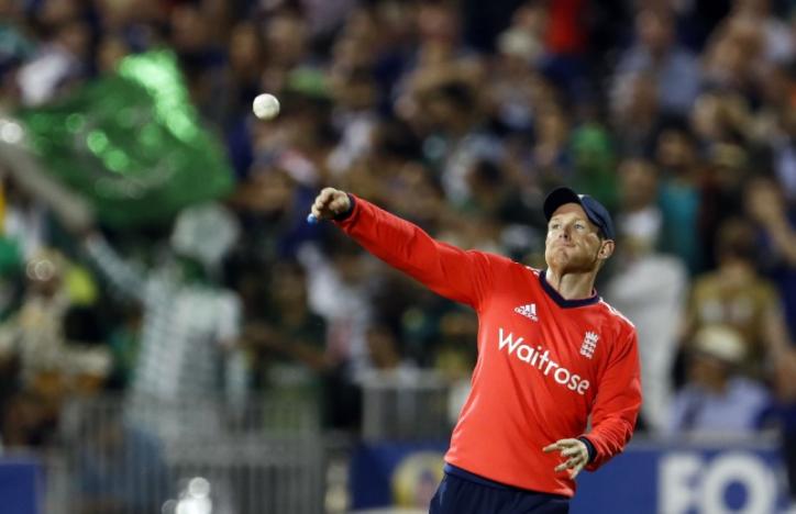 Britain Cricket - England v Pakistan - NatWest International T20 - Emirates Old Trafford - 7/9/16nEngland's Eoin Morgan in actionnAction Images via Reuters / Lee SmithnLivepic