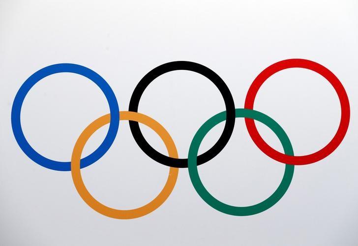 The Olympics rings logo is pictured in Lausanne, Switzerland, June 21, 2016. REUTERS/Denis Balibouse