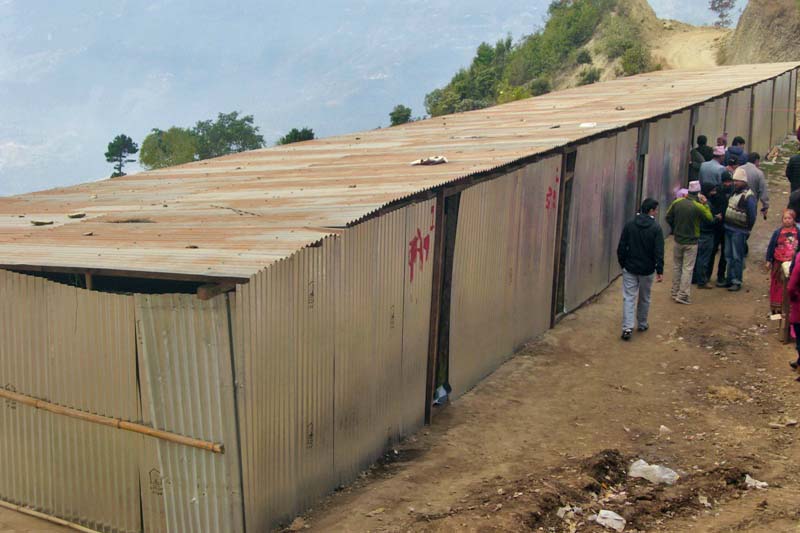 Temporary shelters The Himalayan Times Nepal's No.1 English Daily