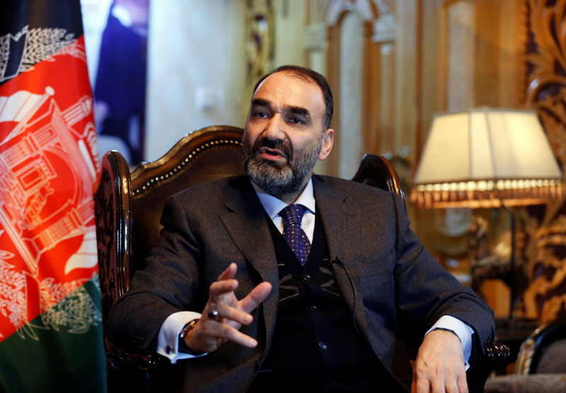 Atta Mohammad Noor, governor of the Balkh province, speaks during an interview in Kabul, Afghanistan on January 25, 2017. Photo: Reuters