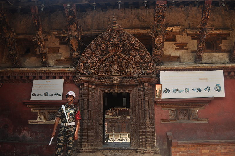 Entrance of Taleju Bhawani Temple in Bhaktapur. Photo: Deepayan Sarkar/Wikimedia
