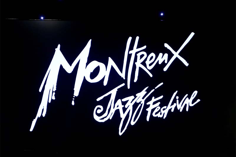 A logo is pictured during the 50th Montreux Jazz Festival in Montreux, Switzerland, on June 30, 2016. Photo: Denis Balibouse via Reuters/File