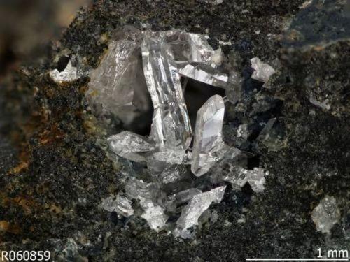 Minerals formed either deliberately or as an unintentional byproduct of human activities.  REUTERS/RRUFF via Carnegie Institution for Science