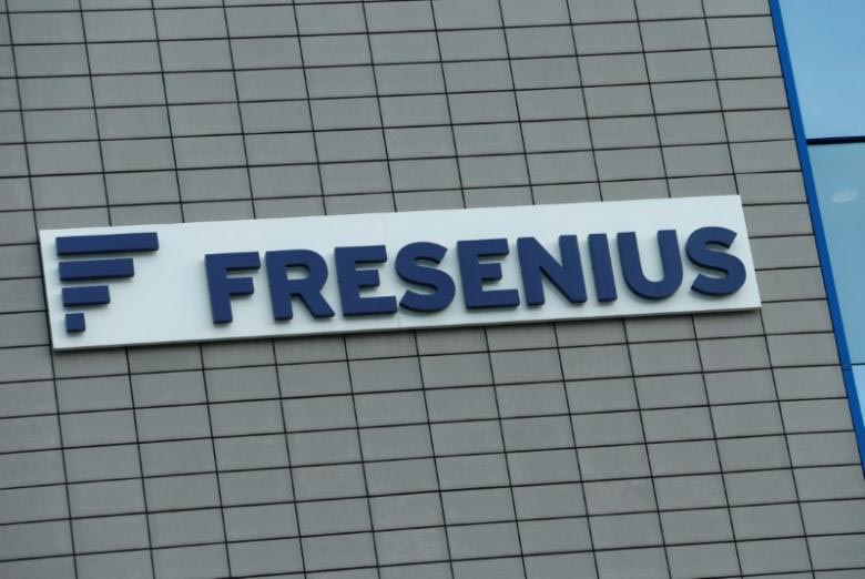 A Fresenius SE logo is pictured in Bad Homburg near Frankfurt, Germany, on February 22, 2017. Photo: Reuters