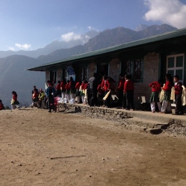 A primary school in Lukla. Photo: Crowdrise.com