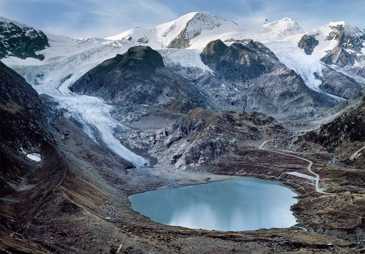 The Stein glacier in Switzerland in 2006. Photo: James Balog/Extreme Ice Survey via AP