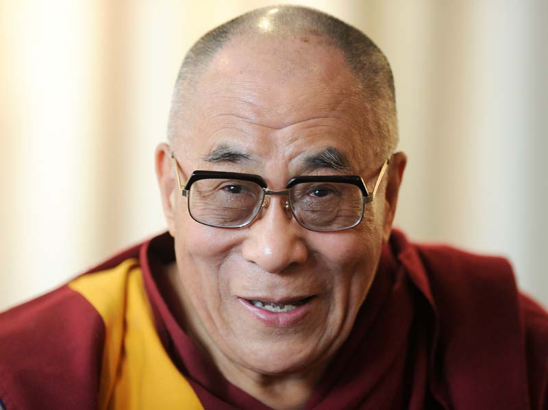 Tibetan spiritual leader the Dalai Lama smiles during a news conference in Hamburg, on August 21, 2011. Photo: Reuters/File