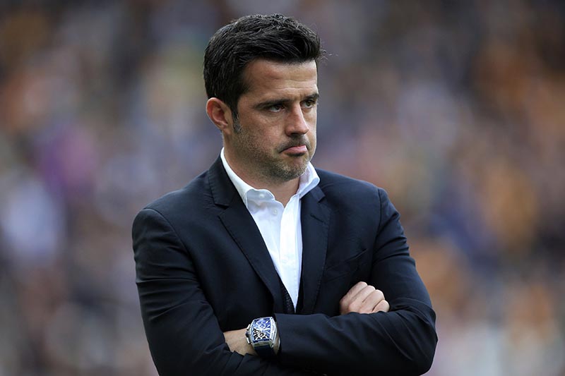 Hull City manager Marco Silva watches the English Premier League soccer match against Tottenham Hotspur at the KCOM Stadium, Hull, England, on Sunday, May 21, 2017. Photo: Danny Lawson/PA via AP