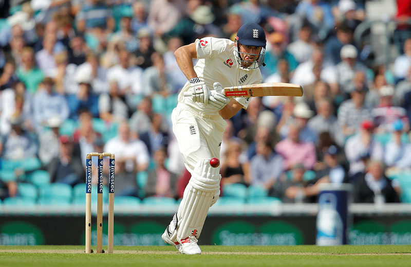 England's Alastair Cook in action. Photo: Reuters