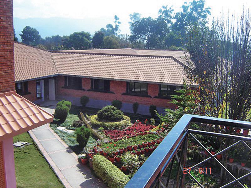 Designing an orphanage. Photo courtesy: Bijaya K Shrestha