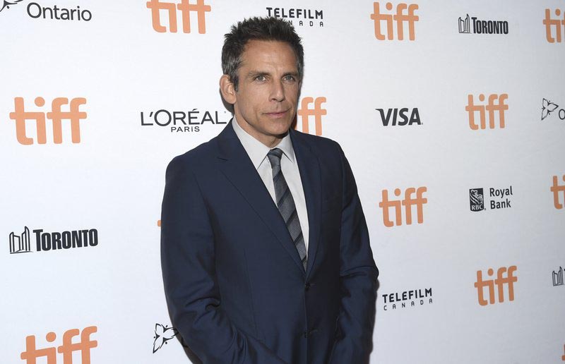 Ben Stiller attends a premiere for his film, u201cBradu2019s Statusu201d at the Toronto International Film Festival in Toronto, on September 9, 2017. Photo: AP
