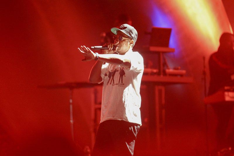 Jay Z performs during The Meadows Music and Arts Festival at Citi Field, on Friday, September 15, 2017, in New York. Photo: AP