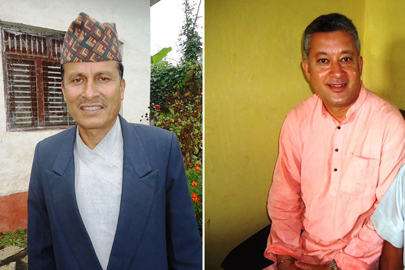 File: Deepak Jung Shah (left) and Rajeev Bikram Shah. Photo: Dinesh Shrestha
