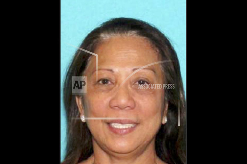 This undated photo provided by the Las Vegas Metropolitan Police Department shows Marilou Danley. Photo: AP