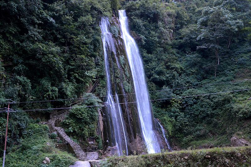 A view of spectacular stream in Baglung district, as captured on Monday, October 16, 2017. Photo: RSS