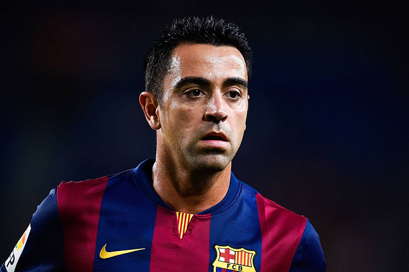 File: Xavi Hernandez. Photo: Reuters