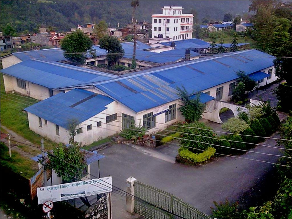 A view of Lamjung District Community Hospital in Lamjung district, on Thursday, January 11, 2018. Photo: Ramji Rana