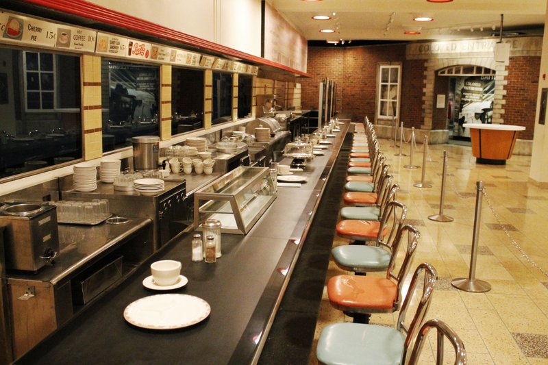 he F.W. Woolworthu2019s lunch counter is seen at the International Civil Rights Center &amp; Museum in Greensboro, N.C. The site is among about 130 locations in 14 states being promoted as part of the new U.S. Civil Rights Trail, which organizers hope will boost tourism in the region. Photo: AP