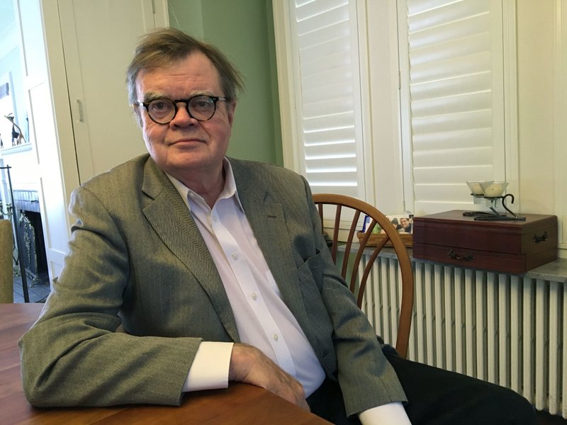 In this Friday, Feb. 23, 20189 photo, Garrison Keillor poses for a photo in Minneapolis. Keillor discusses allegations of sexual harassment in his first extended interview since Minnesota Public Radio severed ties with the former u201cA Prairie Home Companionu201d creator and host in November. Photo: AP
