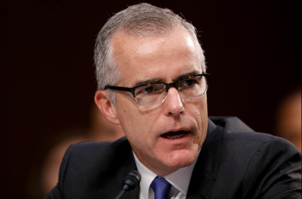 FILE - Acting FBI Director Andrew McCabe testifies before a Senate Intelligence Committee hearing on Capitol Hill in Washington, DC, US, June 7, 2017. Photo: Reuters 