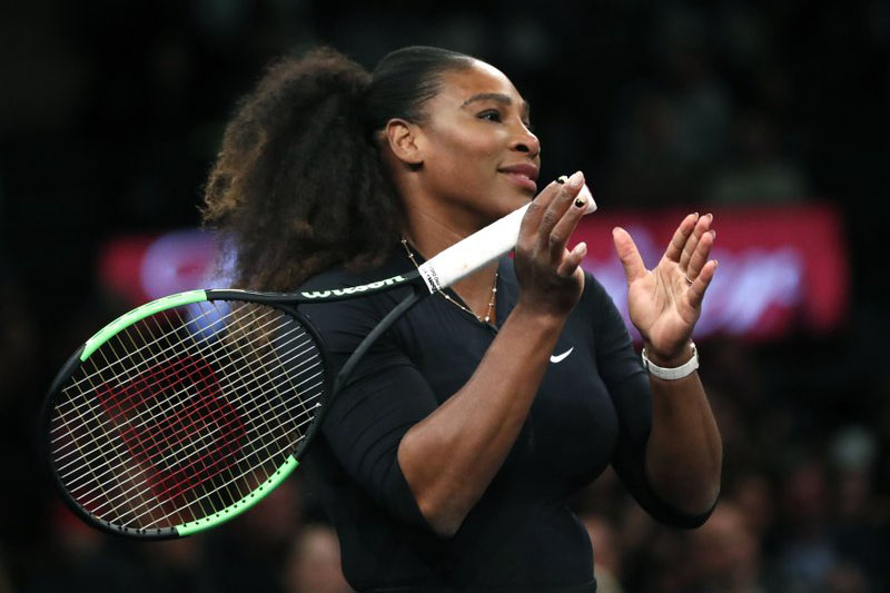 File: Serena Williams. Photo: AP