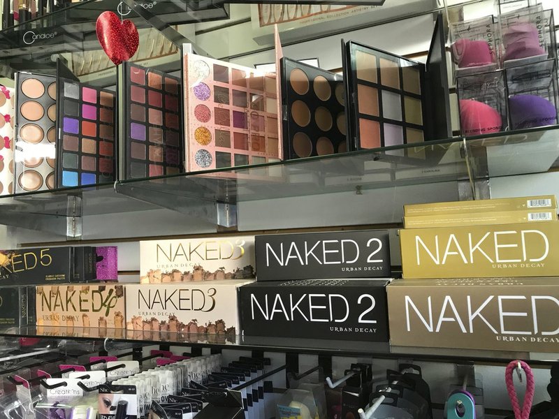 File - This photo released by the Los Angeles Police Department shows counterfeit cosmetics to be seized by police in the Santee Alley area of Los Angeles on April 12, 2018. Photo: AP