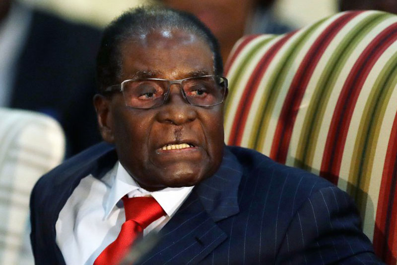 File photo of Zimbabwe's Robert Mugabe. Courtesy: AP