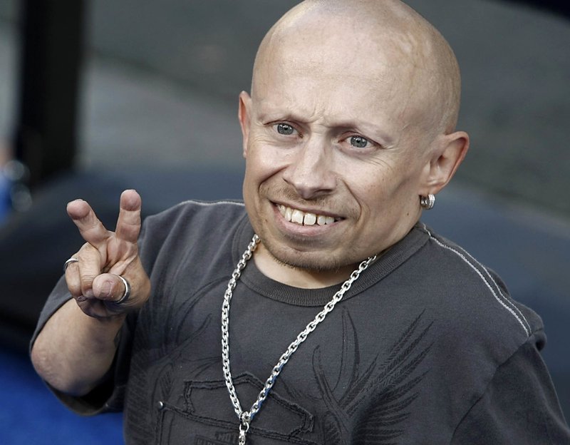 File- In this photo, actor Verne Troyer poses on the press line at the premiere of the feature film u201cThe Love Guruu201d in Los Angeles on  June 11, 2008. Photo: AP
